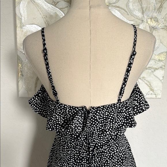 Altar'd State Black and White dot Sundress Sz M - Picture 6 of 9